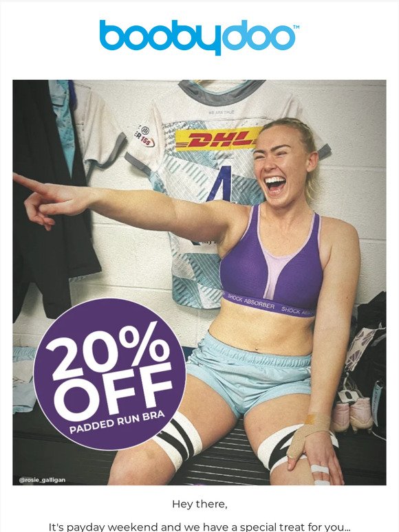 boobydoo: REMINDER: sports bras still on sale!