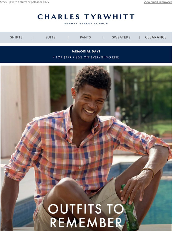 20% off Outfits to Remember