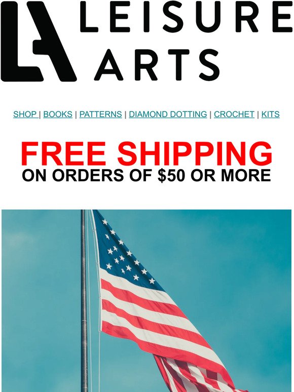Memorial Day Sale: 50% Off Digital Books and Patterns! Sales on kits, too!
