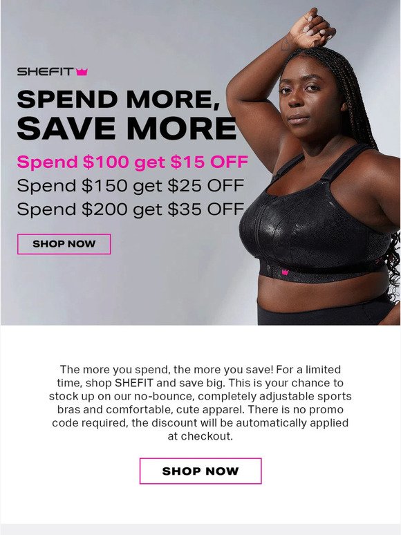 SALE: Spend More, Save More