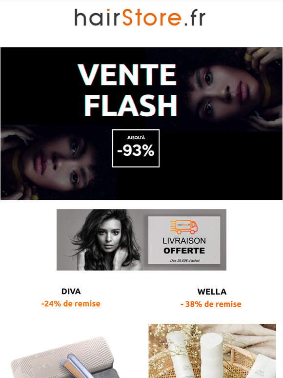 La folie des Ventes Flash : jusqu'à -93% !