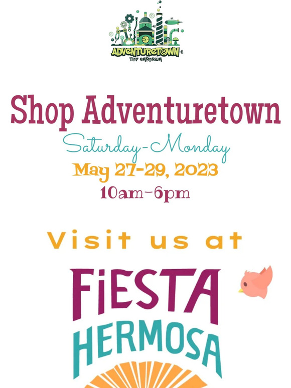Adventuretown at Fiesta Hermosa Memorial Day weekend