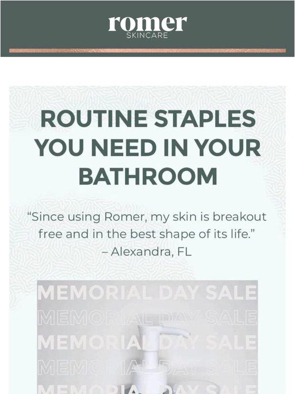 30% off EVERYTHING starts now! Happy MDW. 💥