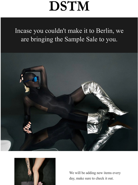 Sample sale online