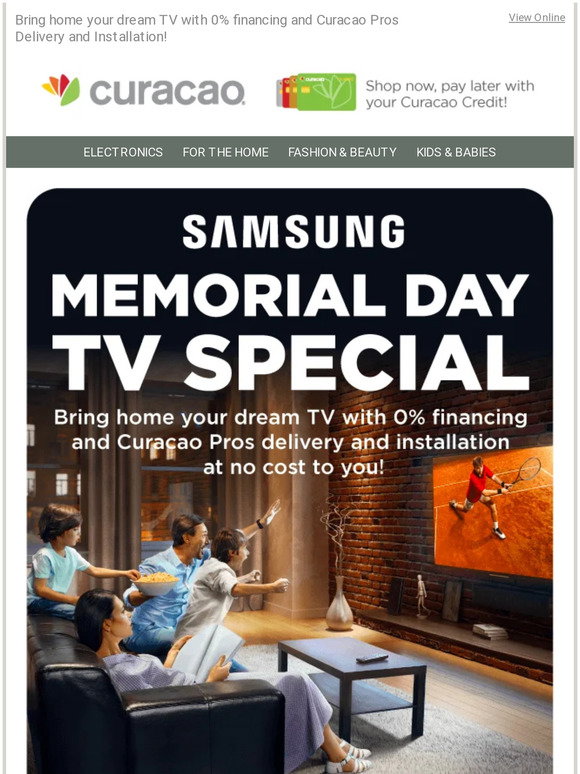 🖥️ Samsung Memorial Day TV Special Milled