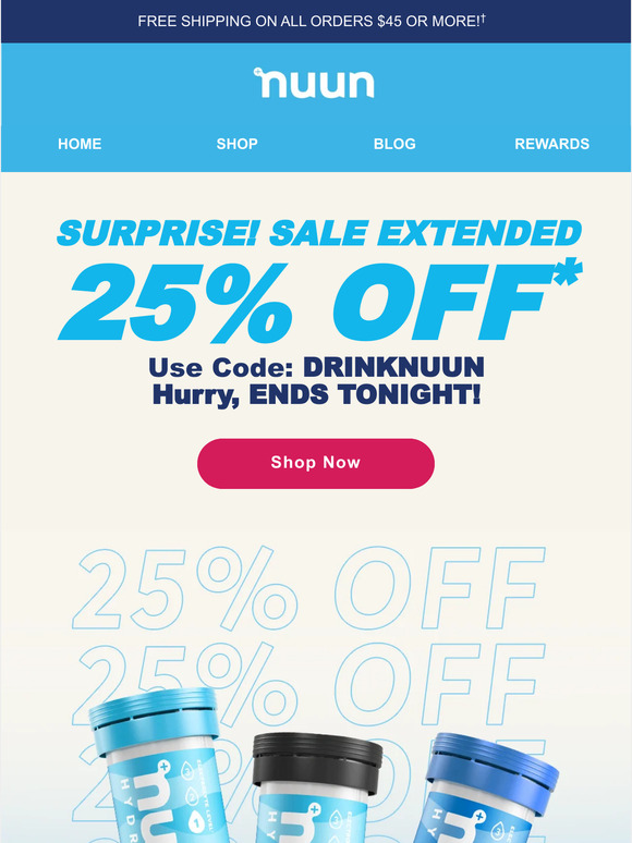 EXTENDED! ✨ 25% Off Sitewide for one more day