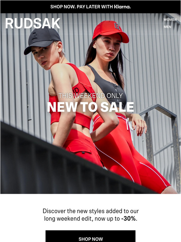 Up to -30% Until Monday | Long Weekend Offer