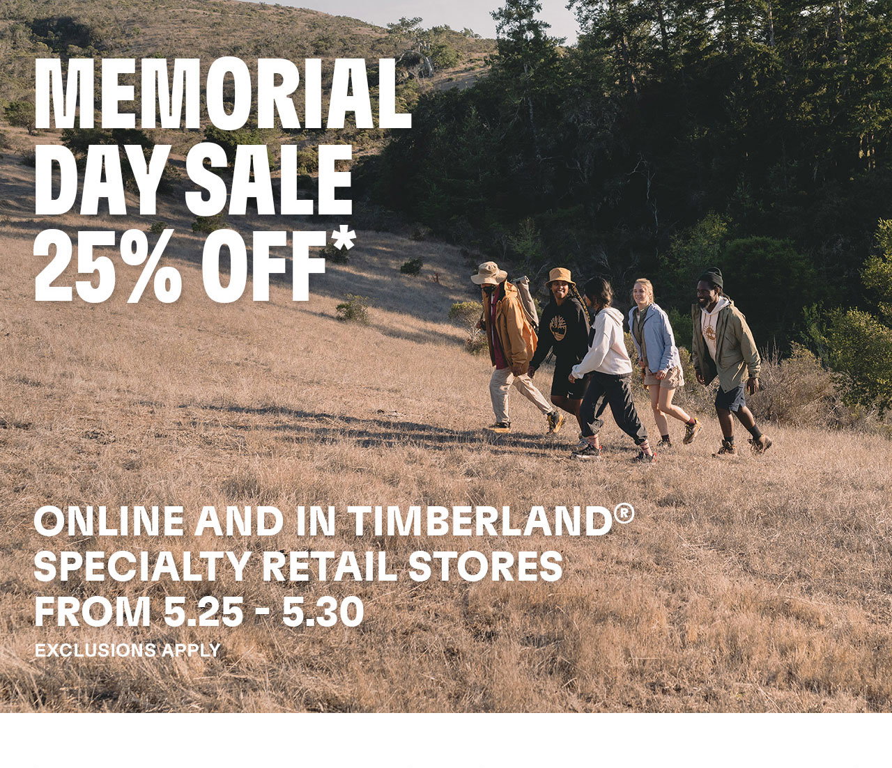 Memorial Day Sale. 25% off. 