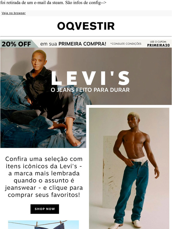 Procurando um jeans clássico?