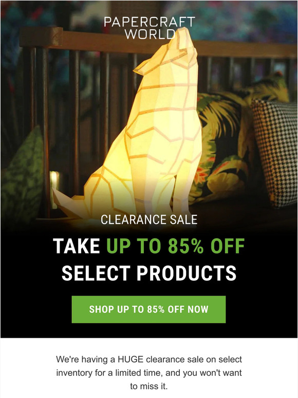 PaperCraft World (US) Act Fast Get Papercraft kits 510! Big