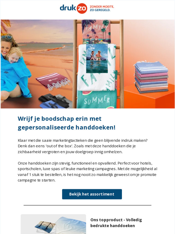 Laat de concurrent met een nat pak achter 💦