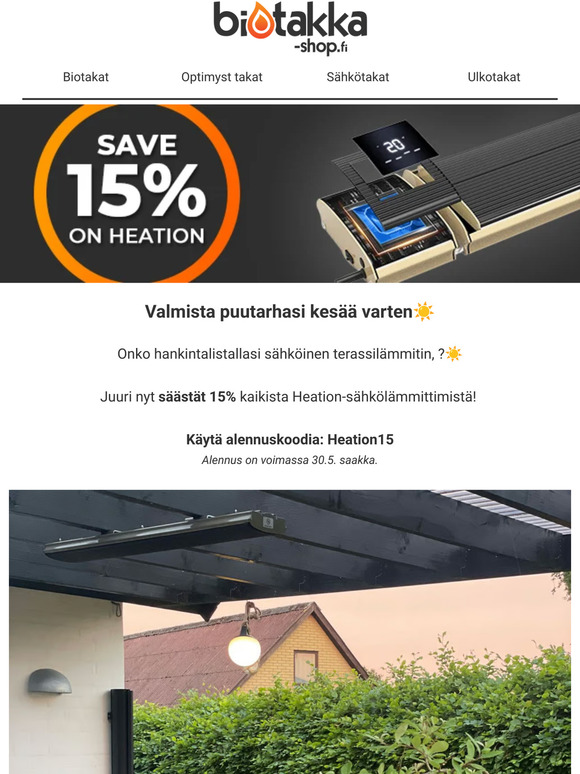 Valmista puutarhasi kesään!🔥