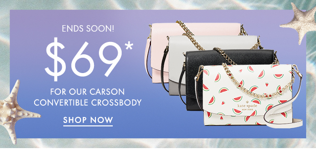 KATE SPADE CARSON COLORBLOCK CARSON CONVERTIBLE CROSSBODY WKR00102 CRE