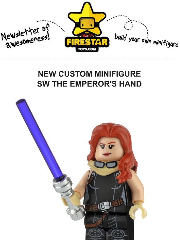 Unveiling The Emperor's Hand New Custom Minifigure 🔥