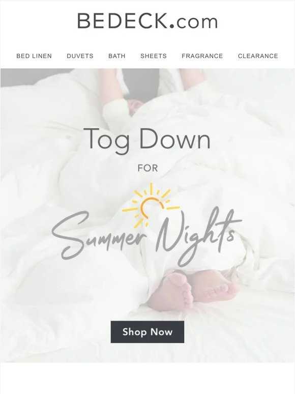 Tog down for Summer Nights!