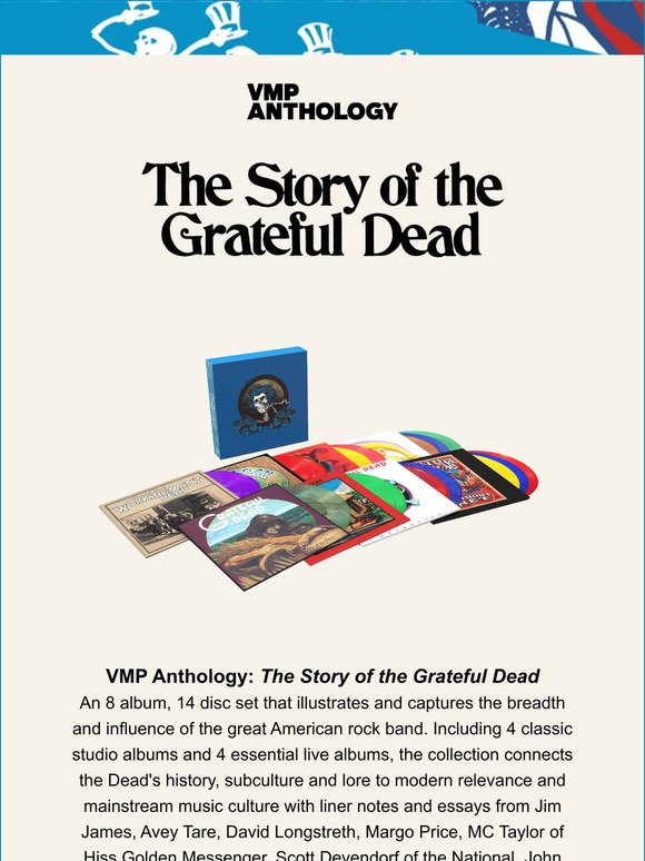 VMP Anthology: The Story of the Grateful Dead is back 🌹