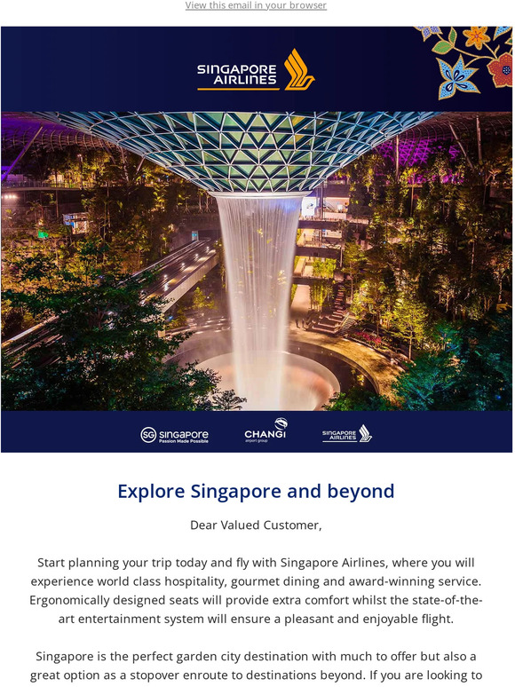 Layovers at Singapore Changi Airport: A Wild Adventure Awaits!