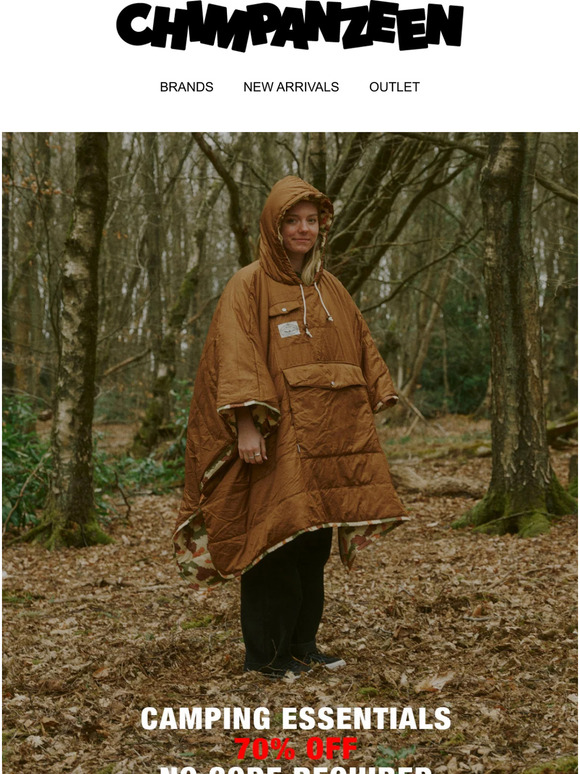🤑 70% off Camping Essentials