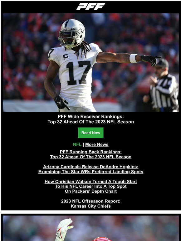 Wide Receiver Rankings: Top 32 ahead of the 2023 NFL season!