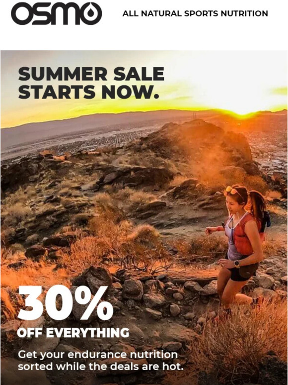 The Summer kick off sale is here 😎