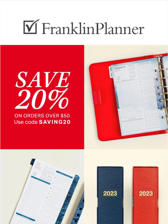  FranklinCovey - FC Signature Binder - Leather - Zipper Binder  for Planners (Classic, Red) : Office Calendars Planners And Accessories :  Office Products