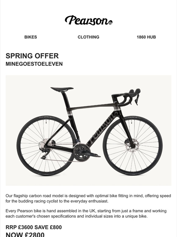 CARBON ROAD OFFER! Save £800