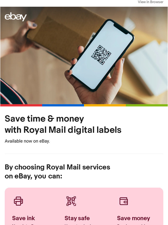 📦 Introducing Royal Mail QR codes on eBay