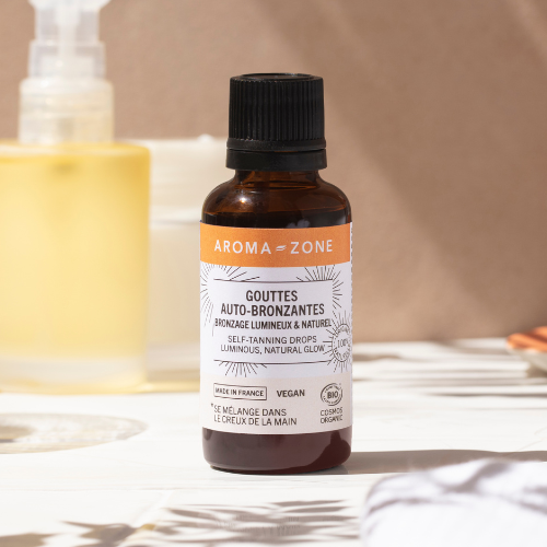 gouttes autobronzantes