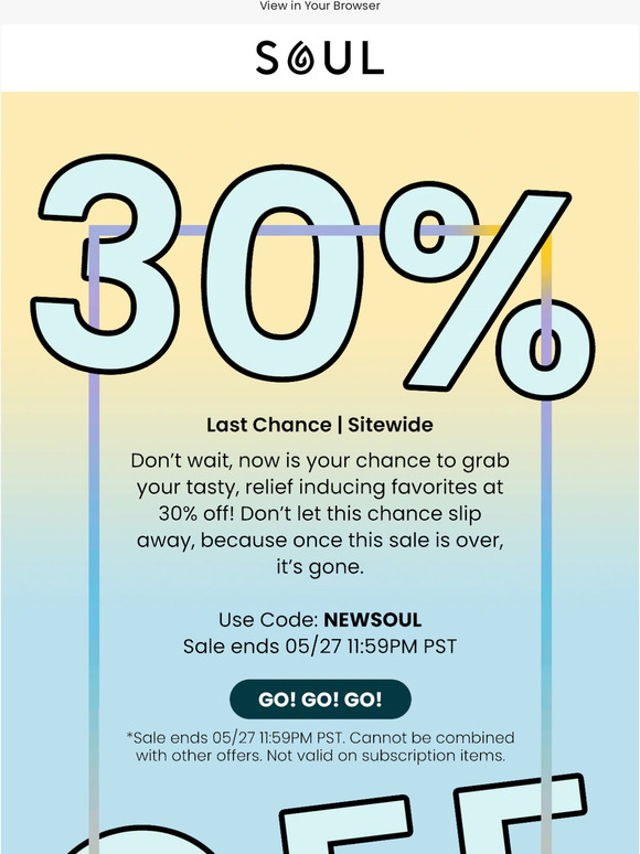Last chance to save BIG! 🤑