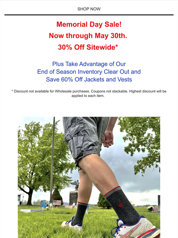 Woodroad Gear Co. Memorial Day Sale!!