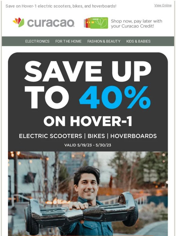 🚨 Up to 40% Off Savings on Hover-1 Products! 🛴