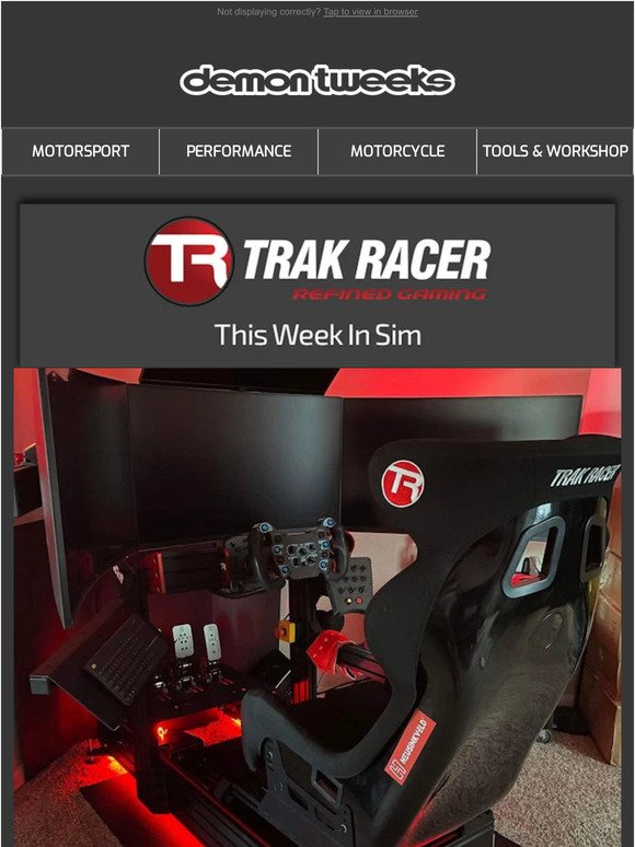Refined Gaming From Trak Racer 🏁