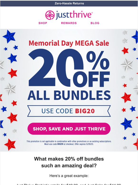 🚨 20% off starts NOW