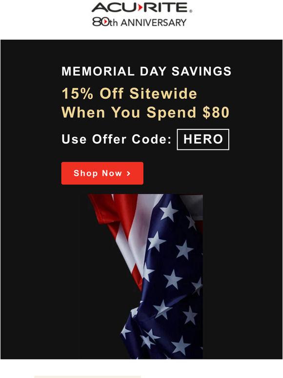 Memorial Day Savings: Check Out These Top Picks