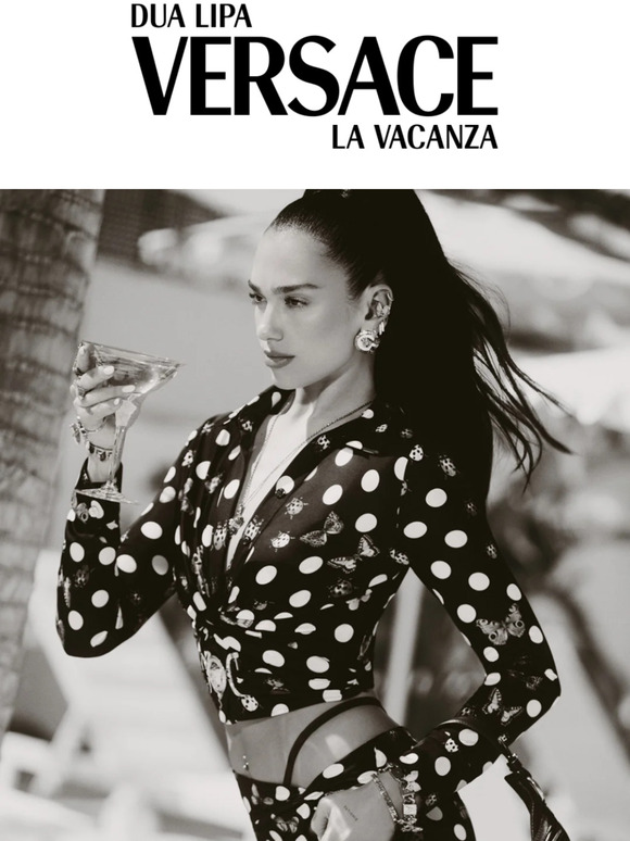 Dua Lipa x Versace: capi indispensabili per l'estate