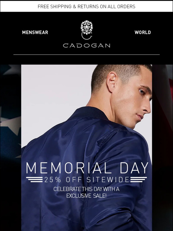 Memorial Day Sale: Get 25% off Sitewide Today!