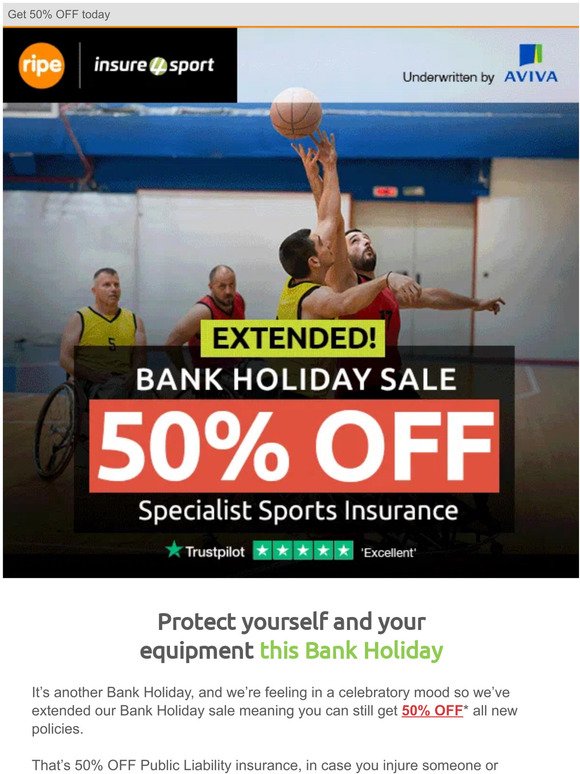 Bank Holiday Sale EXTENDED!