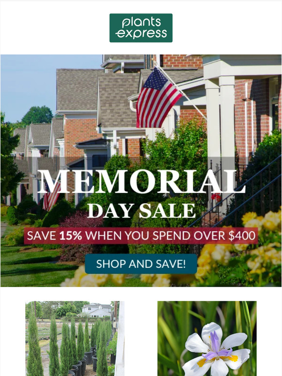 Memorial Weekend Sale | Save 15%