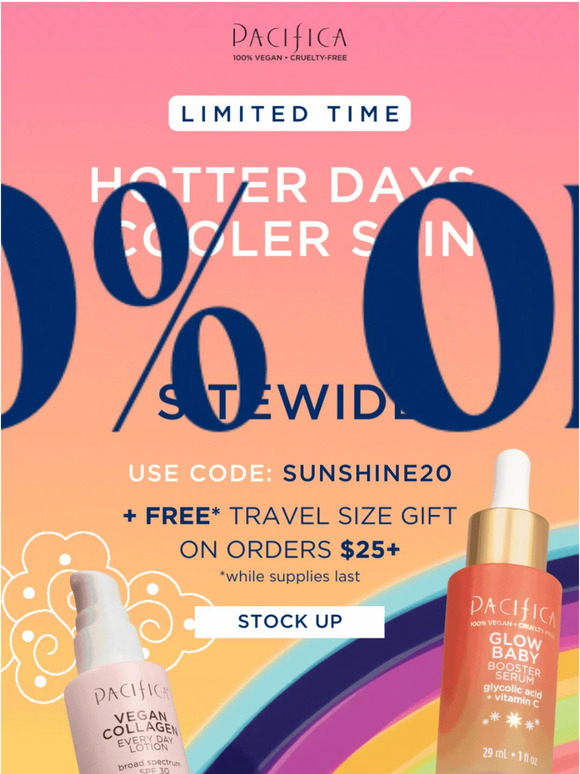 🍉 💦 Cool down with 20% off!