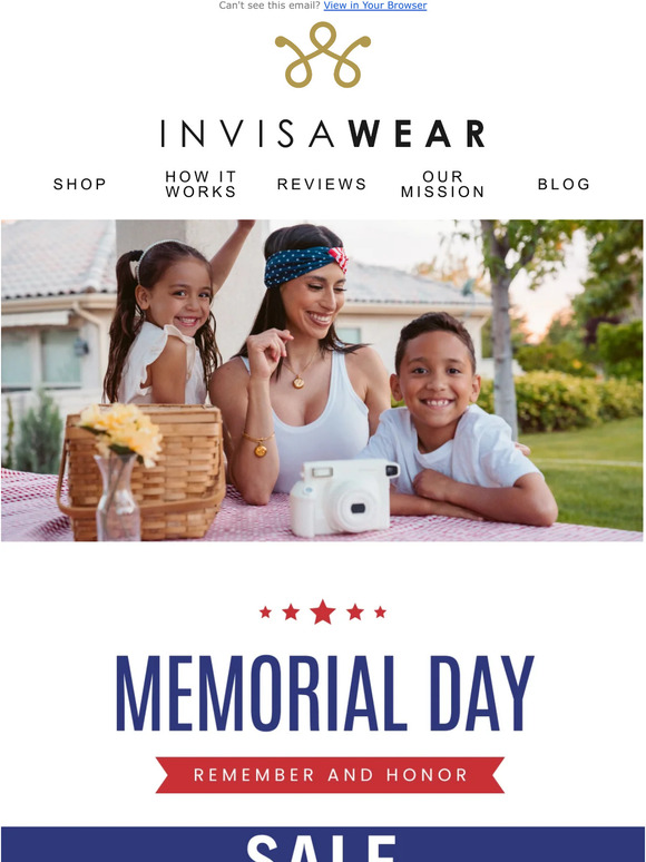 MEMORIAL DAY SALE - Save BIG this weekend! ❤️💙