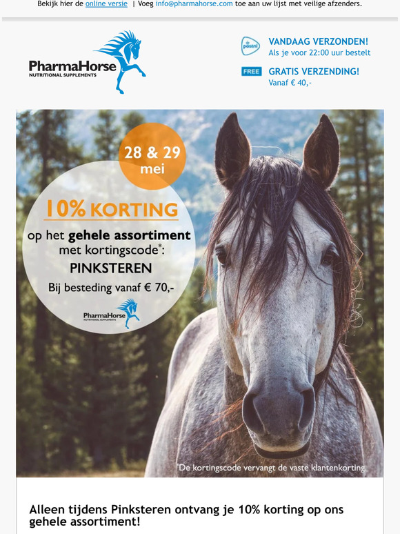 Pinksteractie!