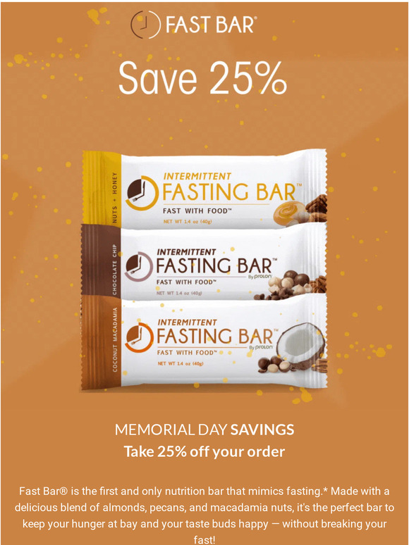 Save 25% This Weekend
