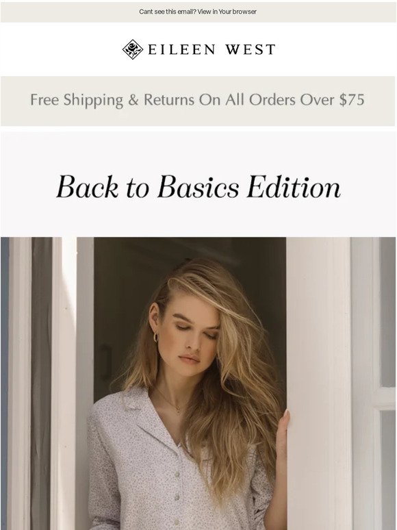 Back to Basics Sale from $32