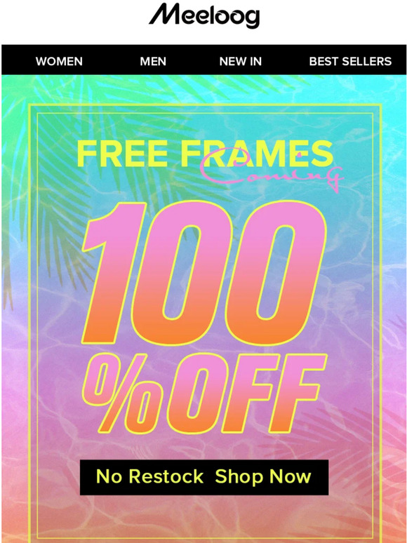 🎯🎯Frames $0& Lens 50% off!