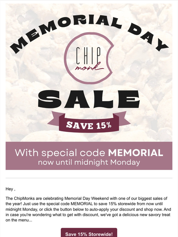 A HUGE Memorial Day Sale + A Brand New Small Batch!