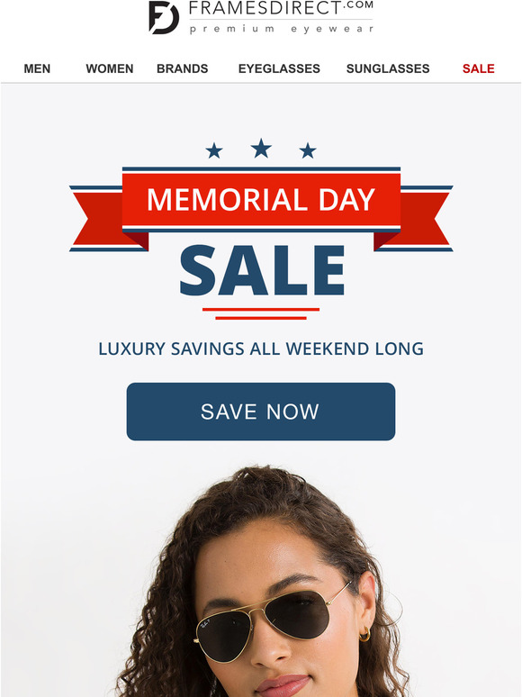 20%-50% Off Luxury Brands This Memorial Day Weekend!