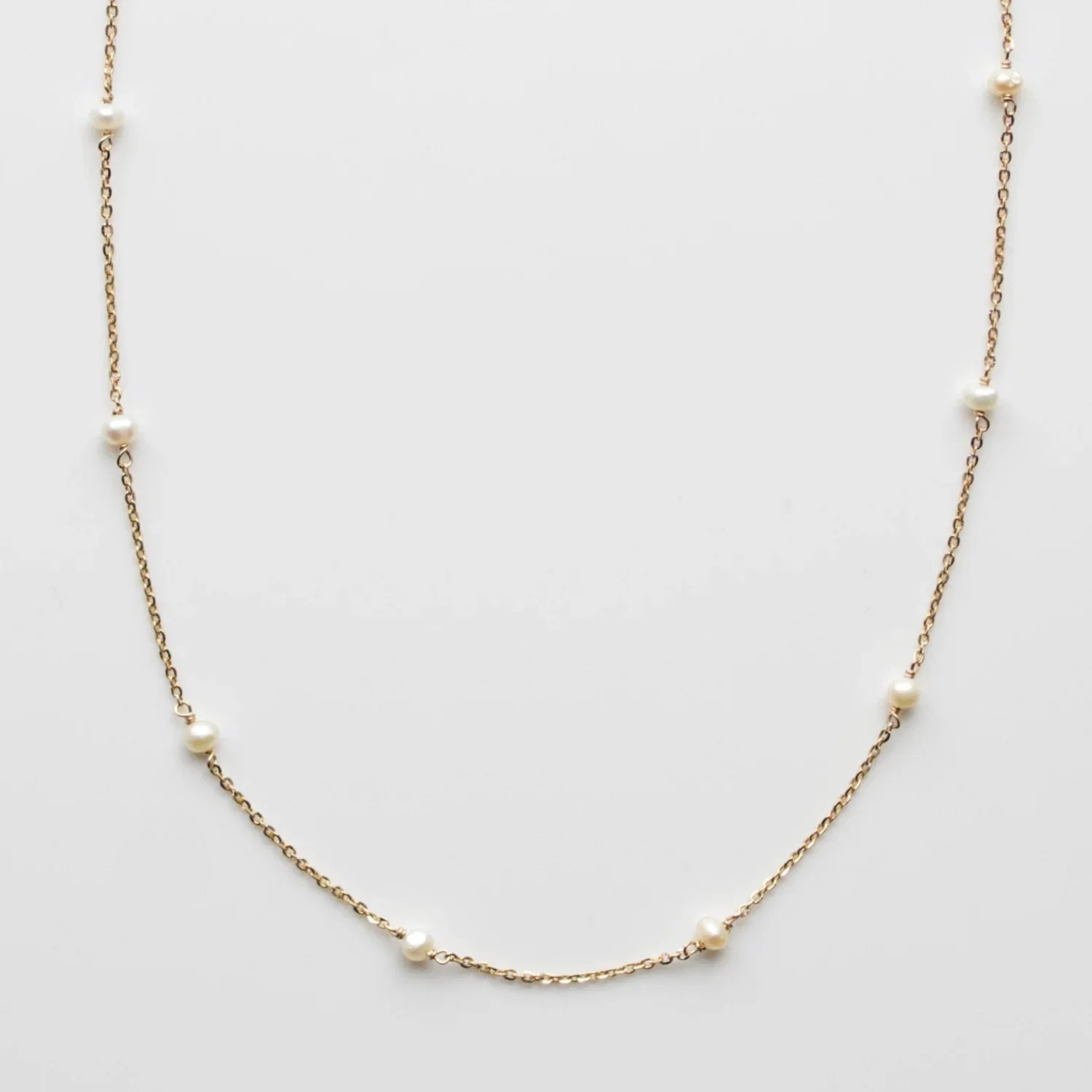 Image of Pearl Station Necklace