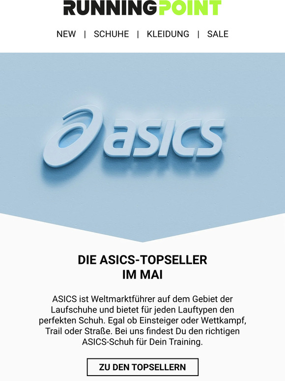 ASICS: Topseller des Monats