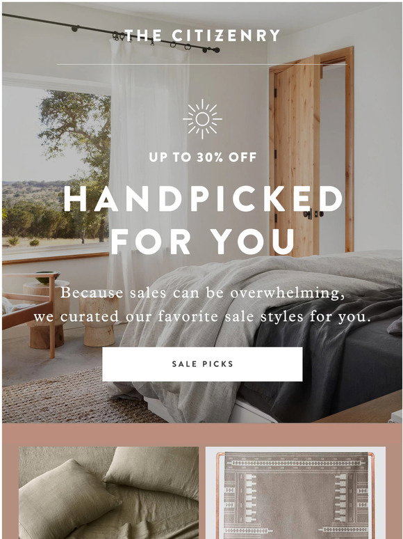 The Citizenry Email Newsletters: Shop Sales, Discounts, and Coupon Codes