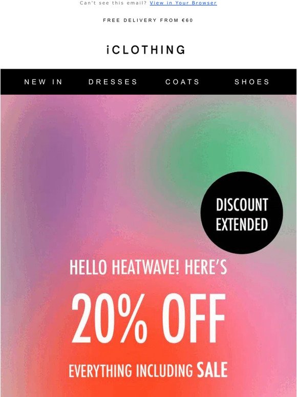 20% OFF Everything | Ends Midnight 🚨
